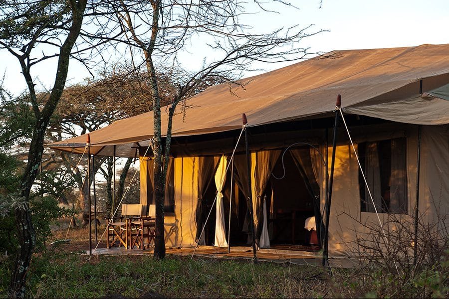 Seasonal and Permanent Camps - Serengeti safari in August