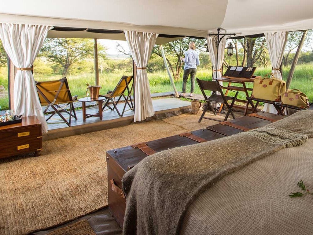 Elewana Serengeti Pioneer Camp - Serengeti safari in April
