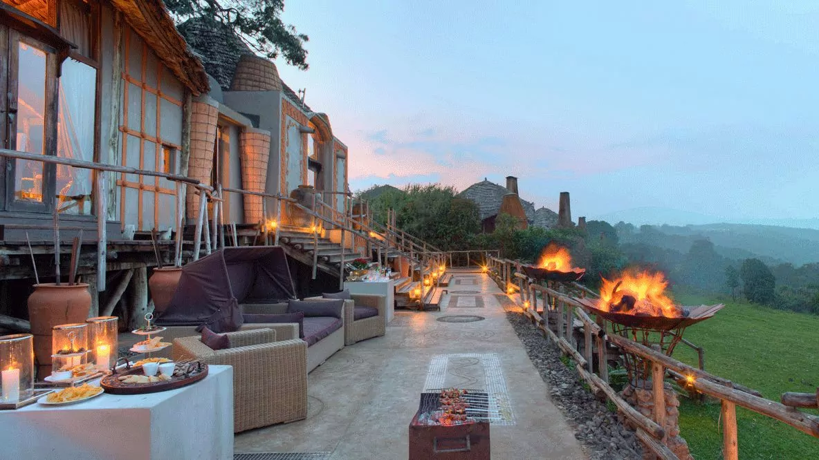 Luxury Lodges on the Crater Rim - Ngorongoro Crater safari with Foot Slopes Tours and Safaris