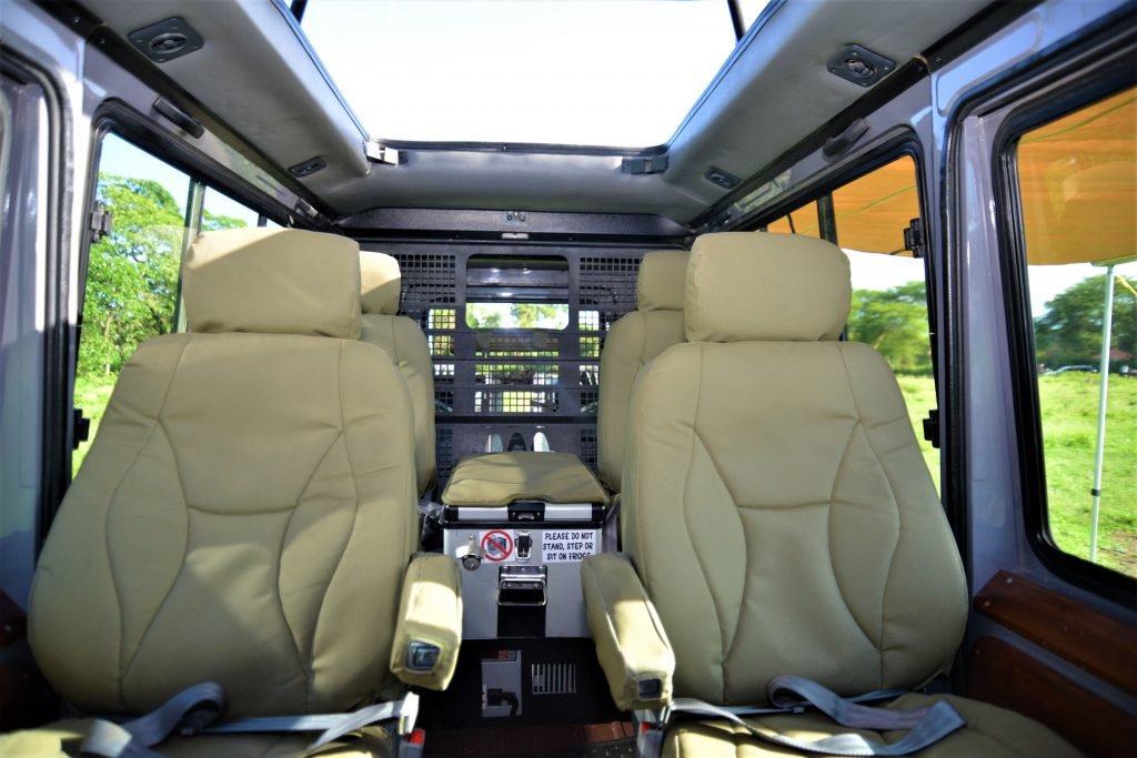 Space and Comfort on a Tanzania safari vehicle