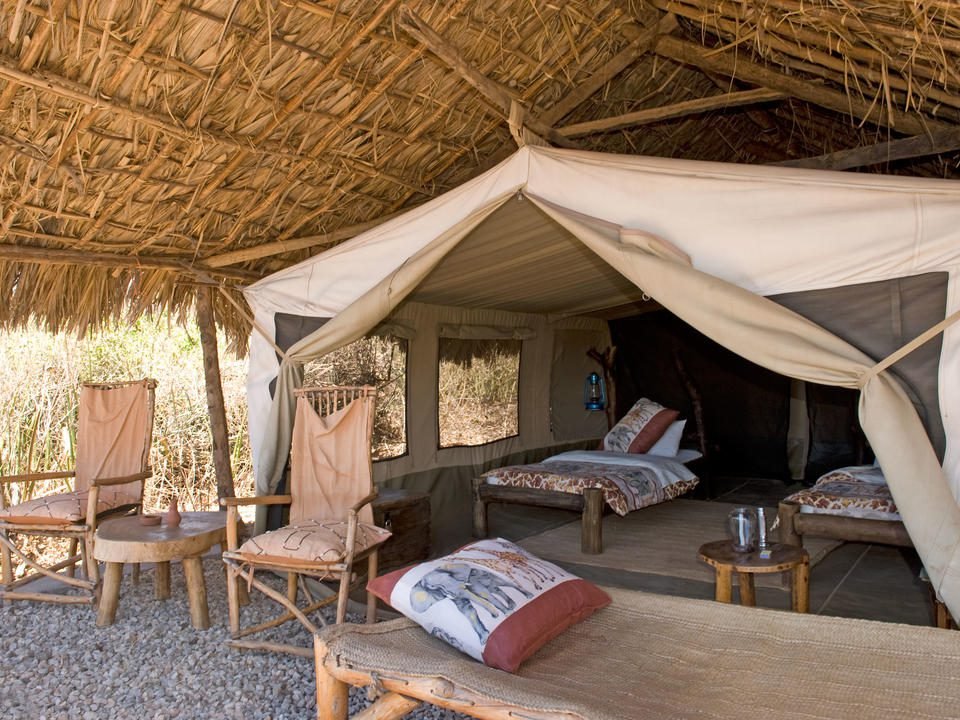 Seasonal Camps and Permanent Lodges - Tanzania safari in October