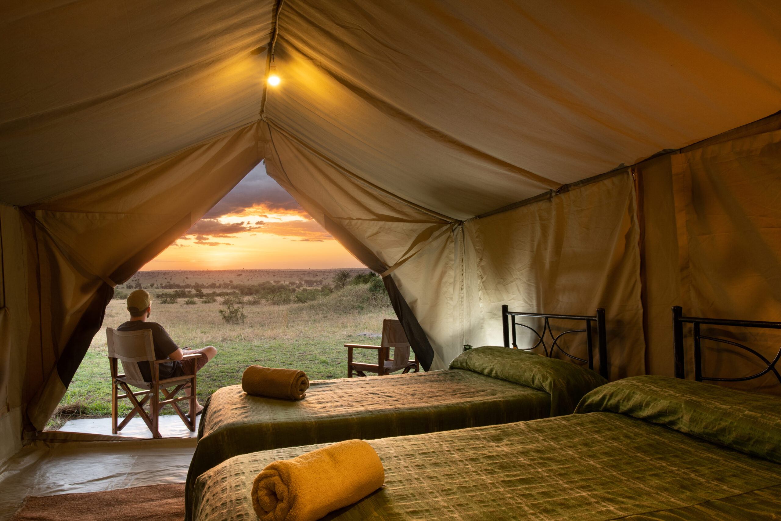 Mara Kati Kati Tented Camp Double Room, Best Serengeti National Park Tours