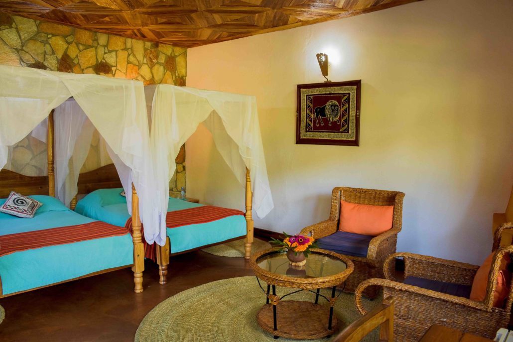 Located on the outskirts of Karatu, a quaint country town on the Great Escarpment, midway between Lake Manyara and the Ngorongoro Conservation Area, Country Lodge is situated in the centre of Northern Tanzania’s green belt district and farming community.