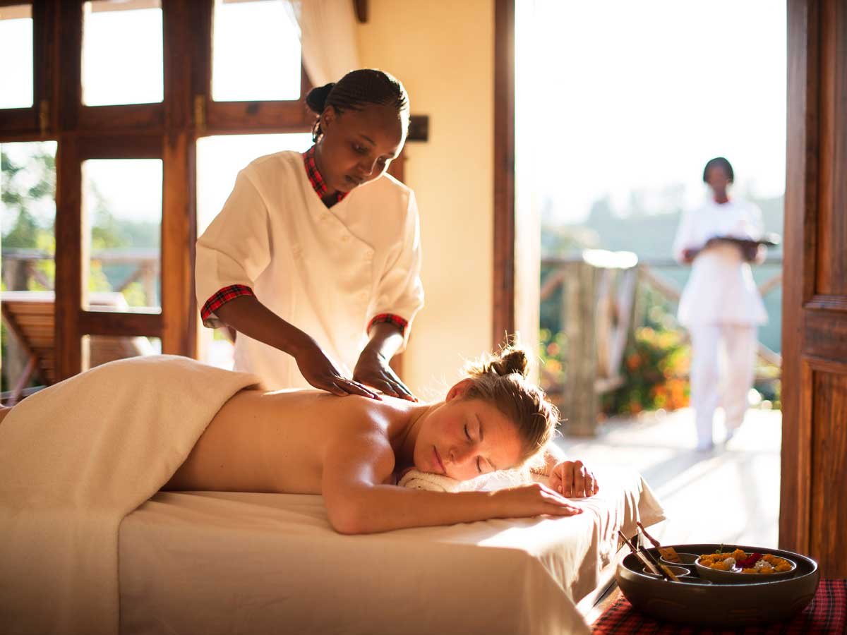 Couples Spa Treatments - Tanzania honeymoon safari with Foot Slopes Tours and Safaris