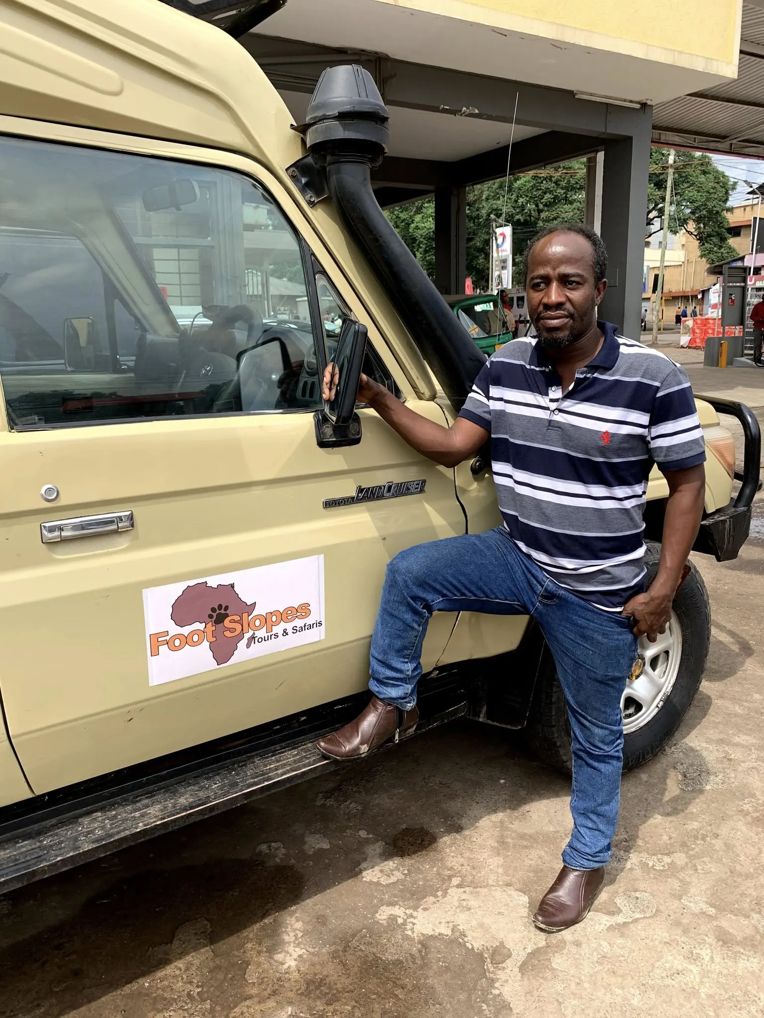 Foot Slopes Tours and Safaris safari vehicle in Tanzania