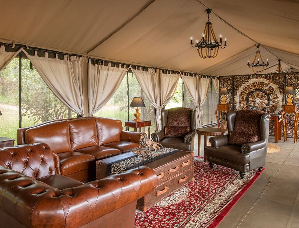 Experience luxury at Tarangire Kuro Treetops Lodge with breathtaking views of Ngorongoro...