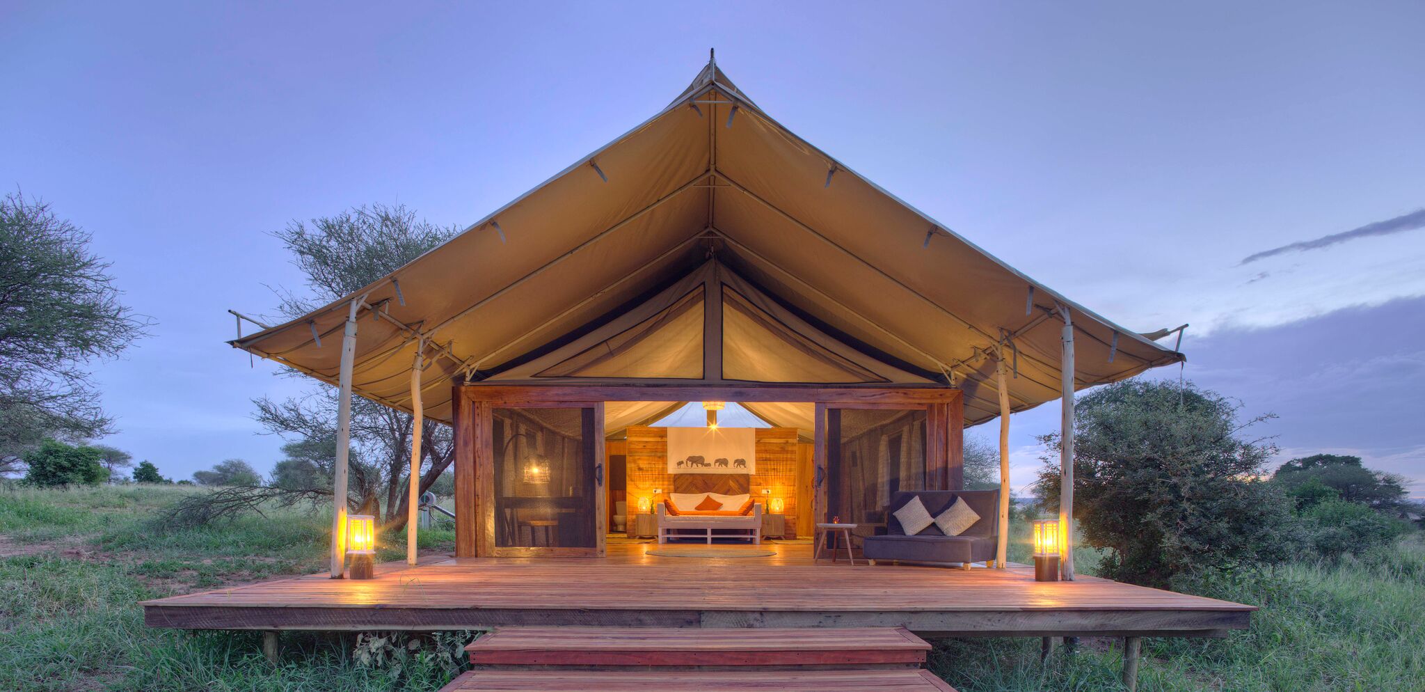 Tarangire Ndovu Camp Tanzania, Tarangire