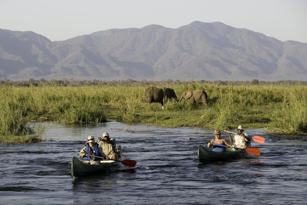 Arusha National Park canoeing