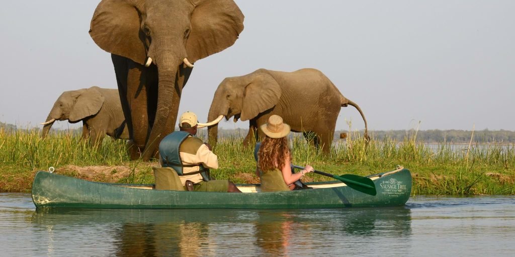 Canoeing Safari in Arusha National Park, active Safari & Tours