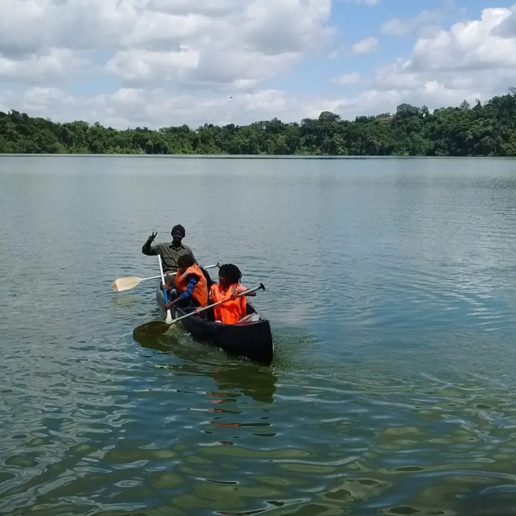 Canoeing Safari in Lake Duluti