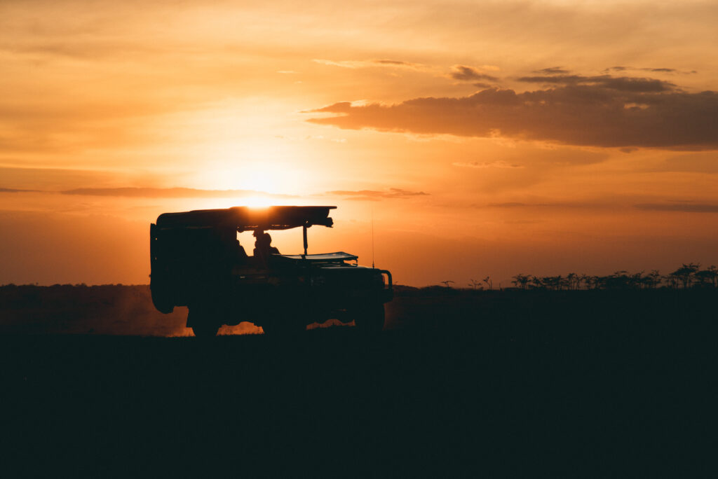 Night game drive in Tanzania - African View