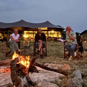 Serengeti View Camp – Togoro (north) camp fire
