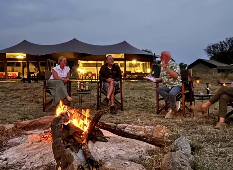 Serengeti View Camp – Togoro (north) camp fire