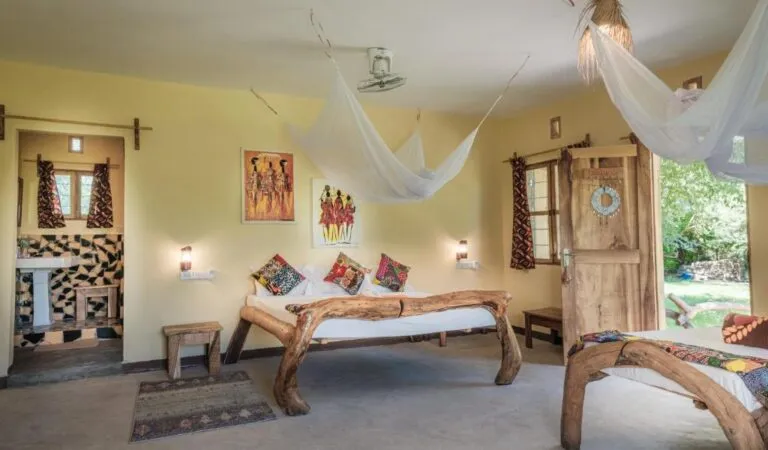 Maasai Giraffe Eco Lodge Tripple rom