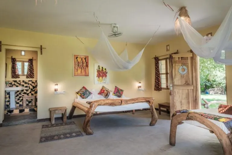 Maasai Giraffe Eco Lodge Tripple rom
