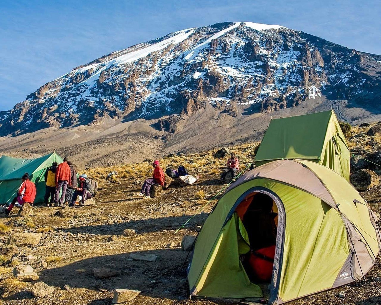 Warm Dry Season: Late December to Early March - best time to climb Kilimanjaro with Foot Slopes Tours and Safaris