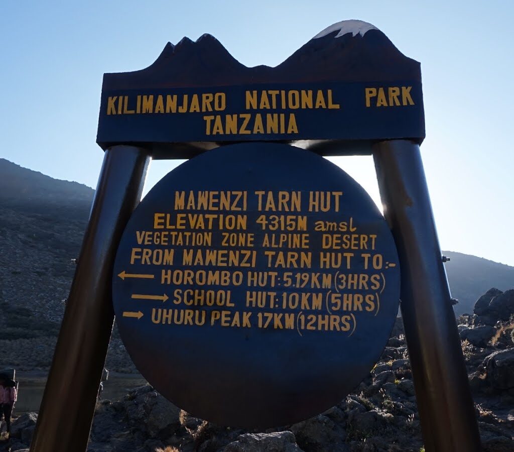 Mawenzi Tarn Campsite on Mount Kilimanjaro