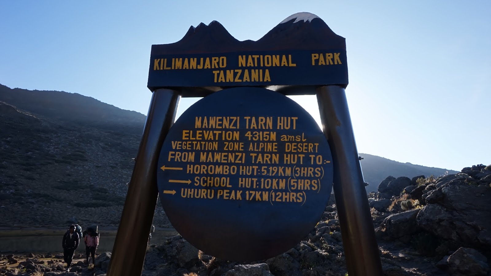 Mawenzi Tarn Campsite on Mount Kilimanjaro