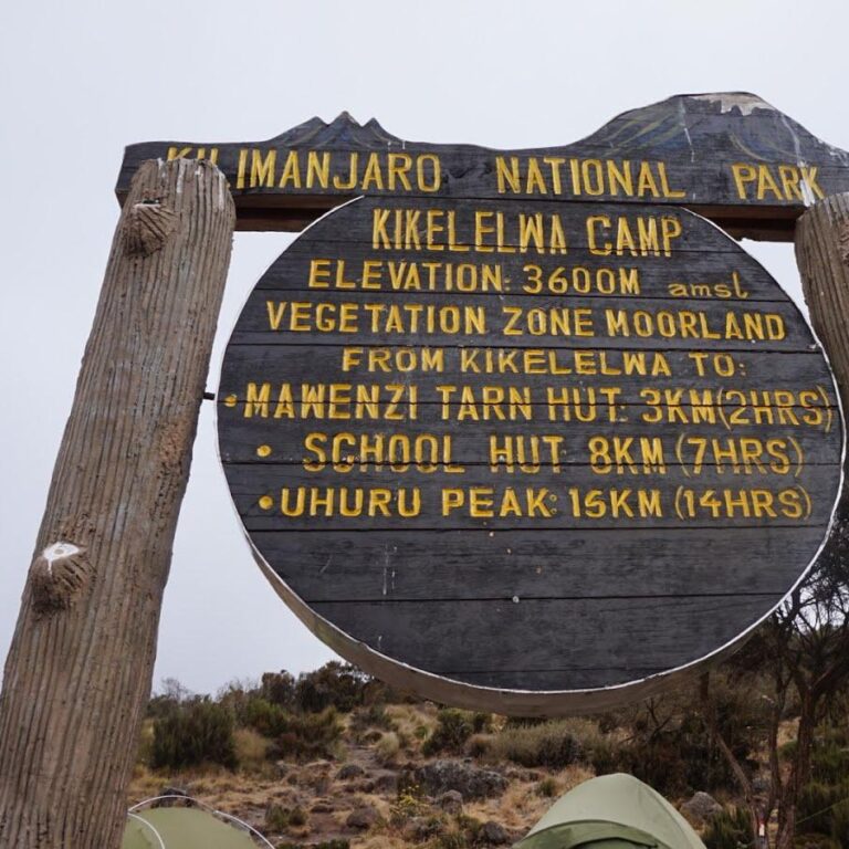 Kikelelwa Camp on Mount Kilimanjaro