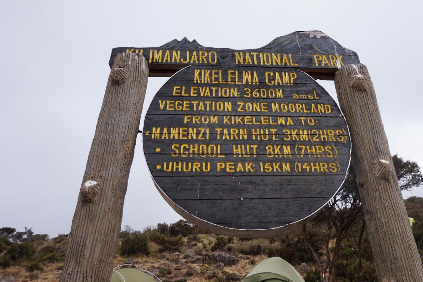 Kikelelwa Camp on Mount Kilimanjaro