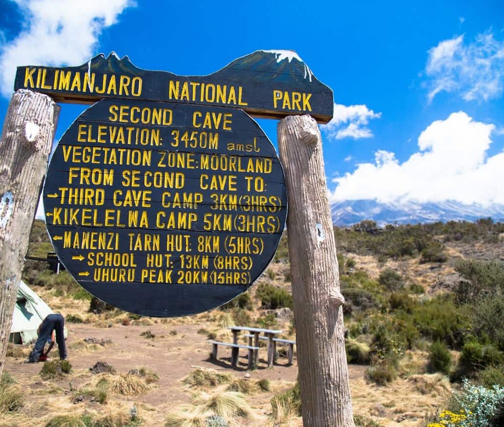 Second Cave Camp on Kilimanjaro Rongai Route