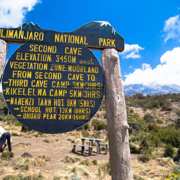 Second Cave Camp on Kilimanjaro Rongai Route
